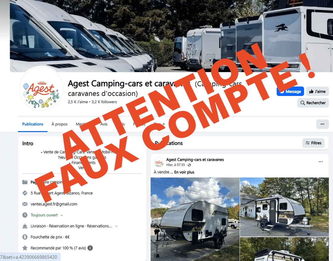 ATTENTION FAUX COMPTE FACEBOOK