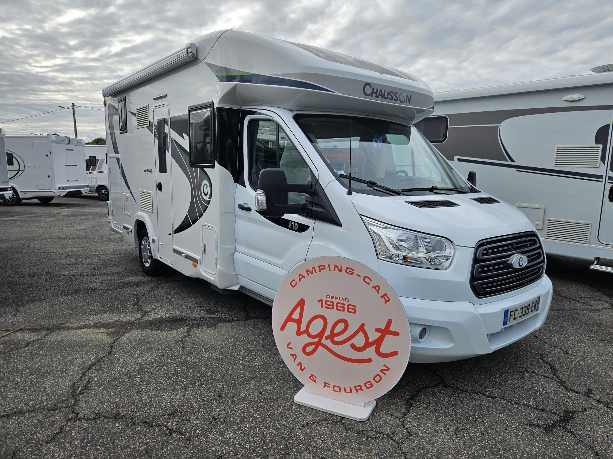 CAMPING CAR CHAUSSON 610 WELCOME